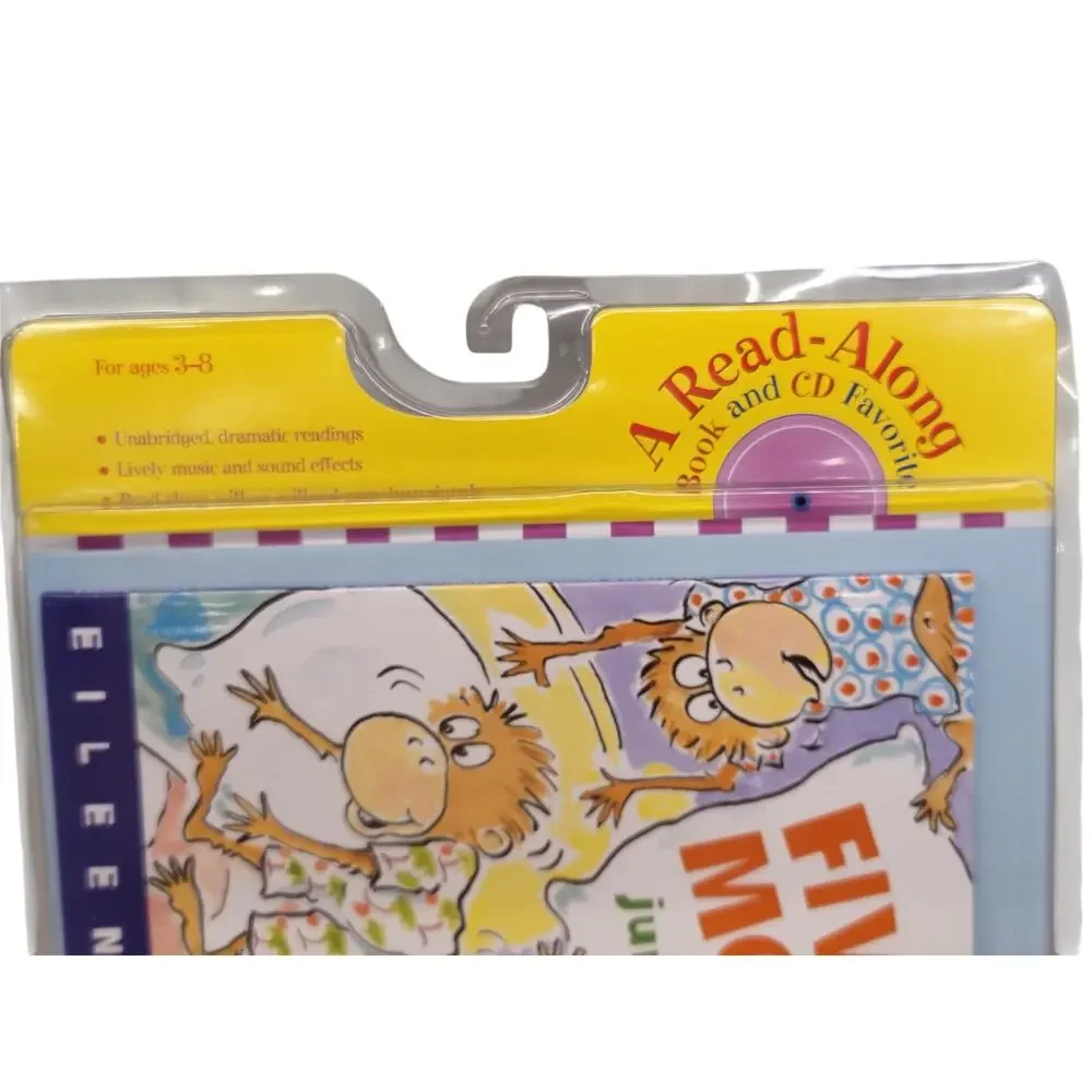 Five Little Monkeys Jumping on the Bed Book and CD